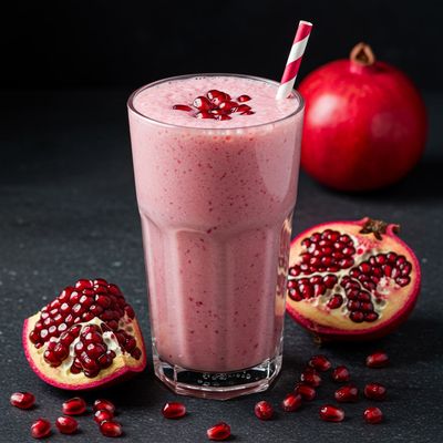 Pomegranate Milkshake